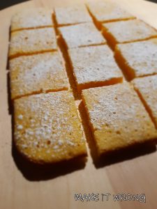 brownies pomplemo rosa e cioccolato bianco