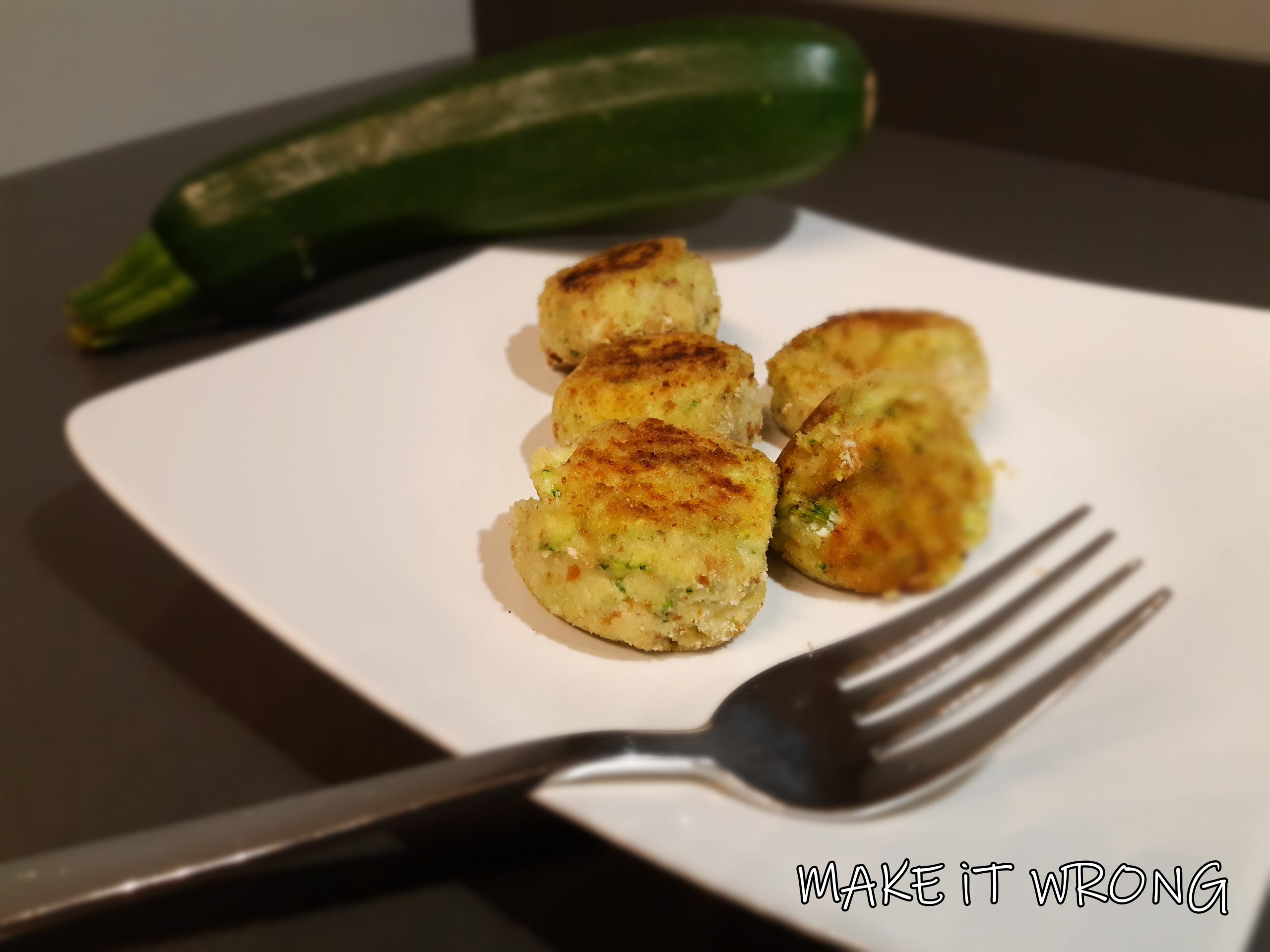 polpette zucchine e ricotta