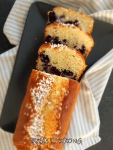 Plumcake ai mirtilli e yogurt greco