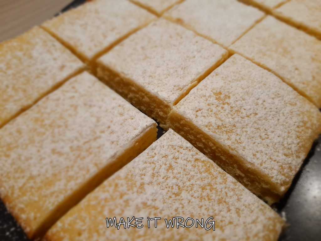 Blondies al limone