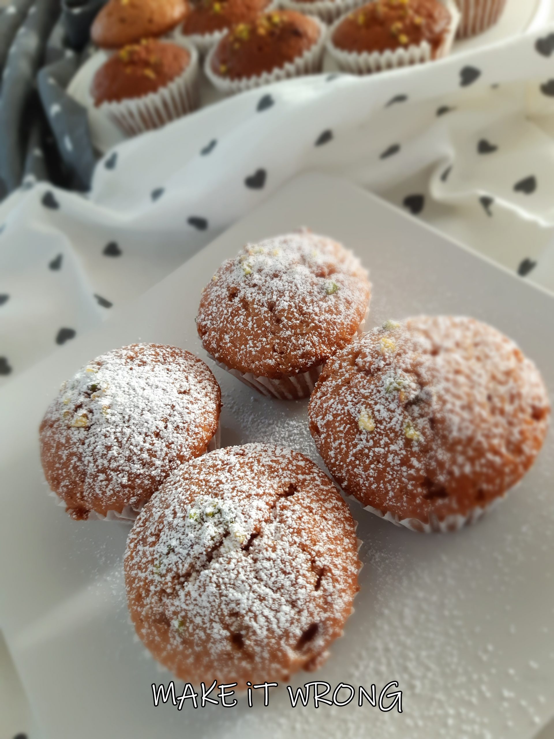 muffin fragole e cioccolato bianco