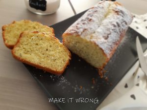 Plumcake al kiwi e yogurt