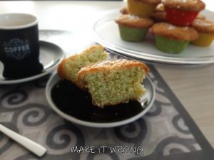 Muffin menta e cocco