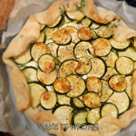 Torta salata alle zucchine