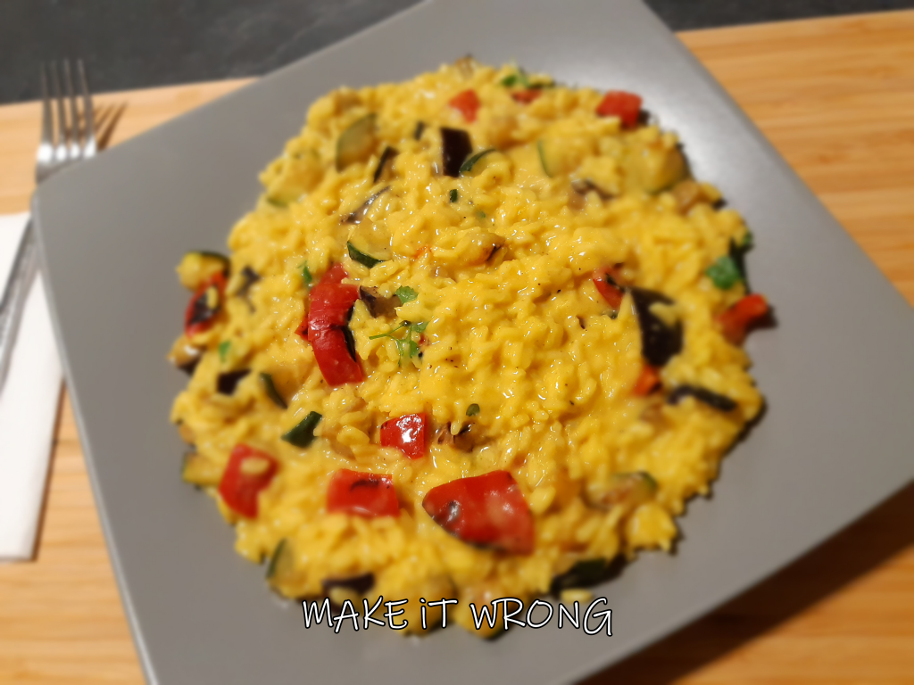 Risotto vegetariano