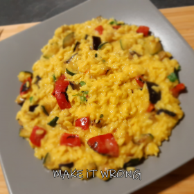 Risotto vegetariano