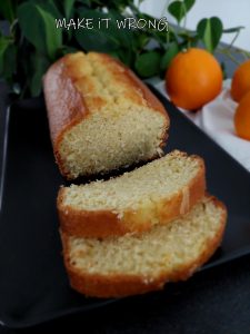 Plumcake arancia e cocco