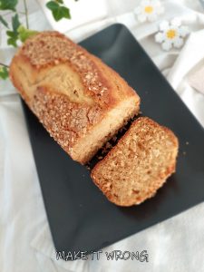 Plumcake miele e avena