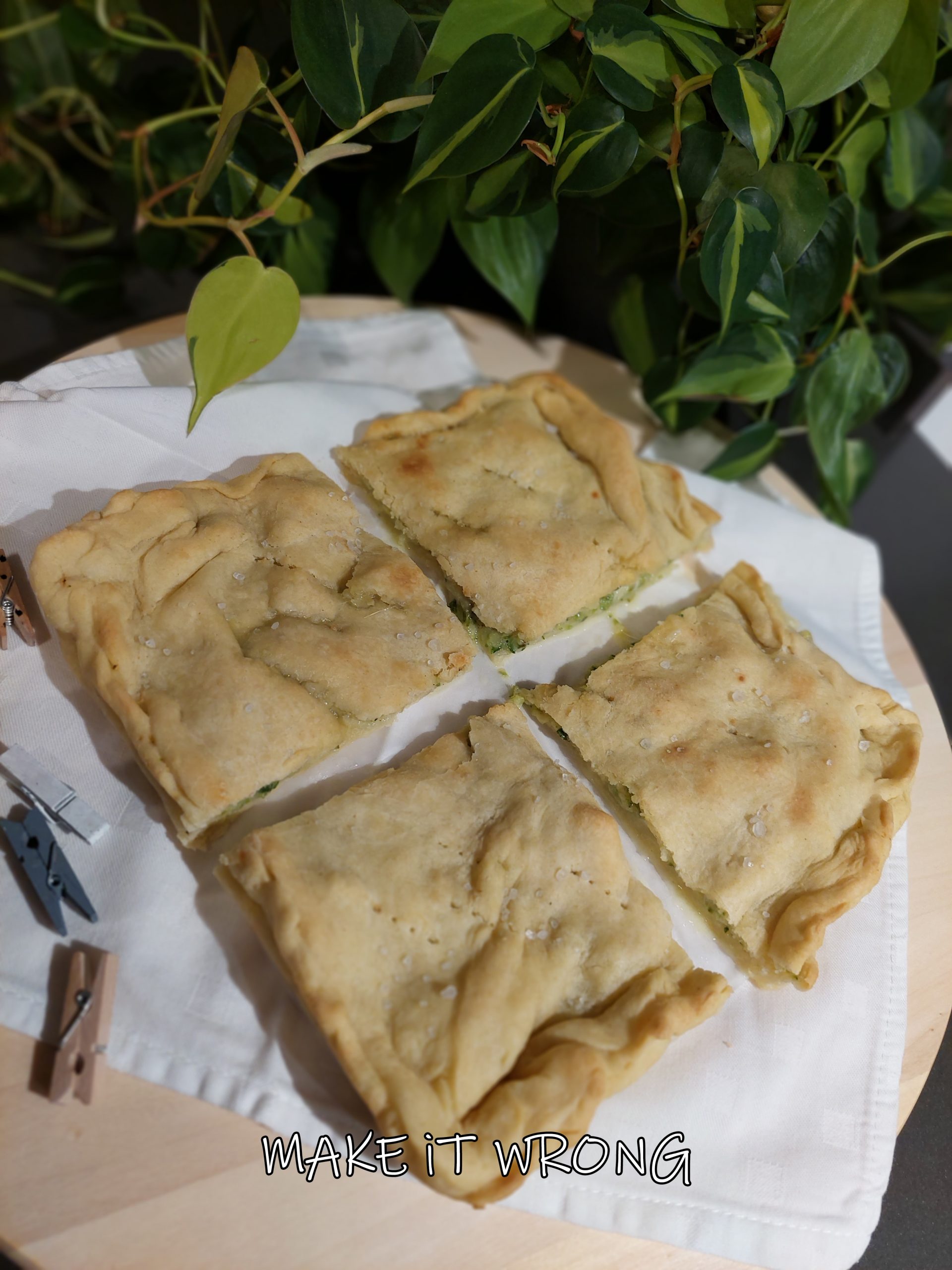 Schiacciata veloce con zucchine