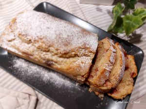 Plumcake fragole e limone