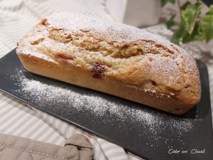 Plumcake fragole e limone