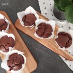 Muffin al cioccolato e ciliegie