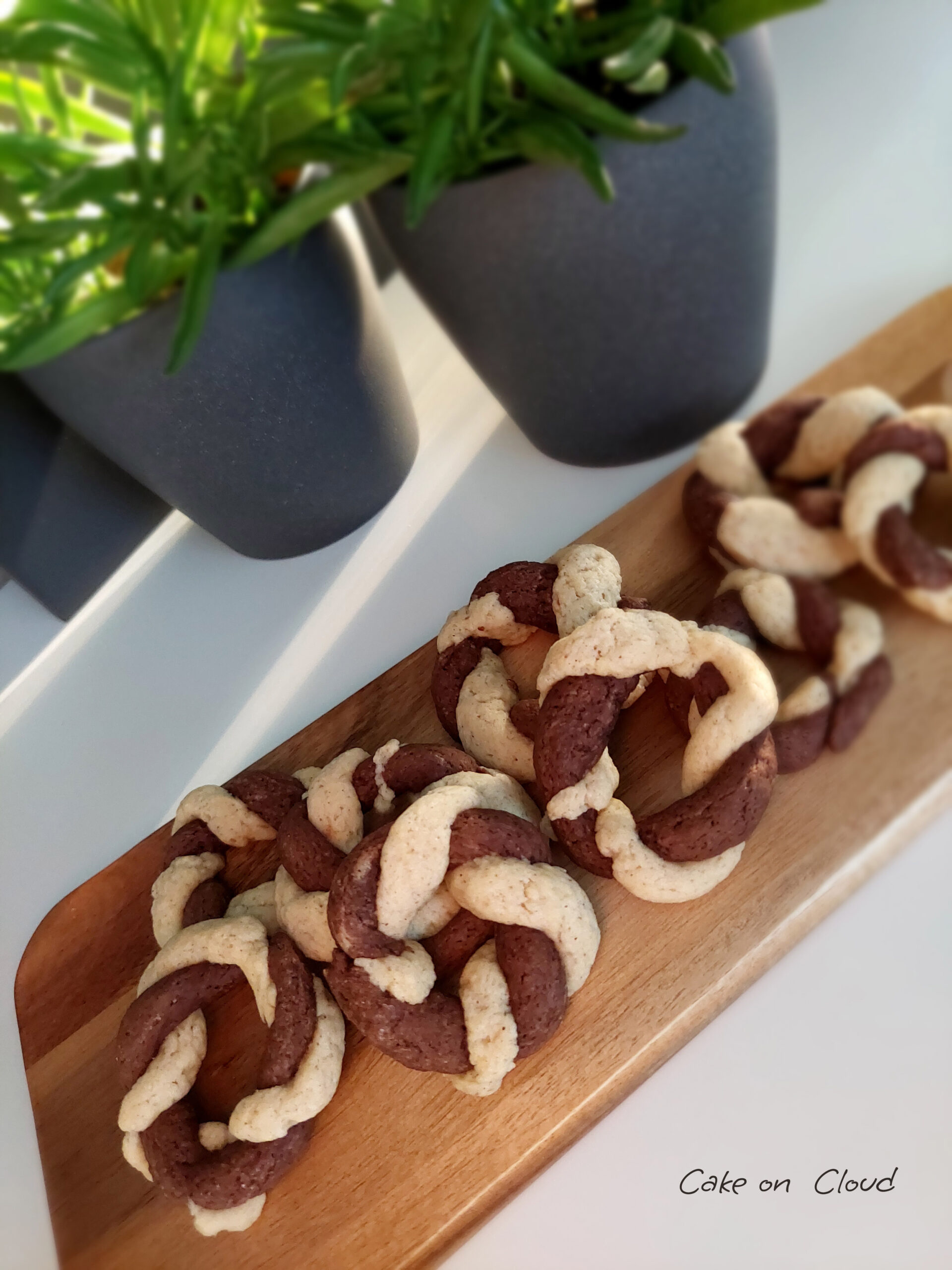 Ricetta Biscottoni bianchi e neri con esubero di lievito madre