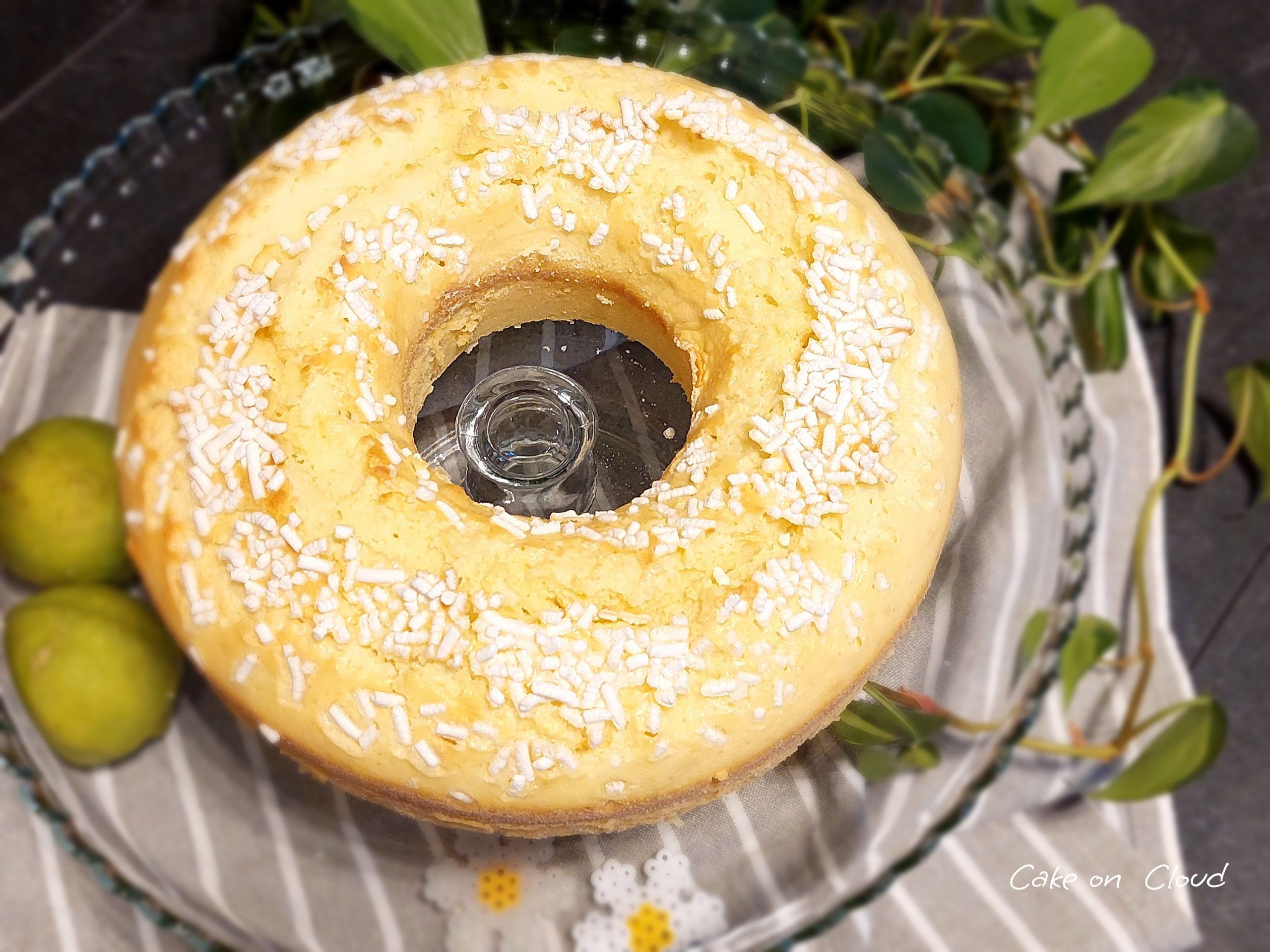 Ciambella ricotta e limone