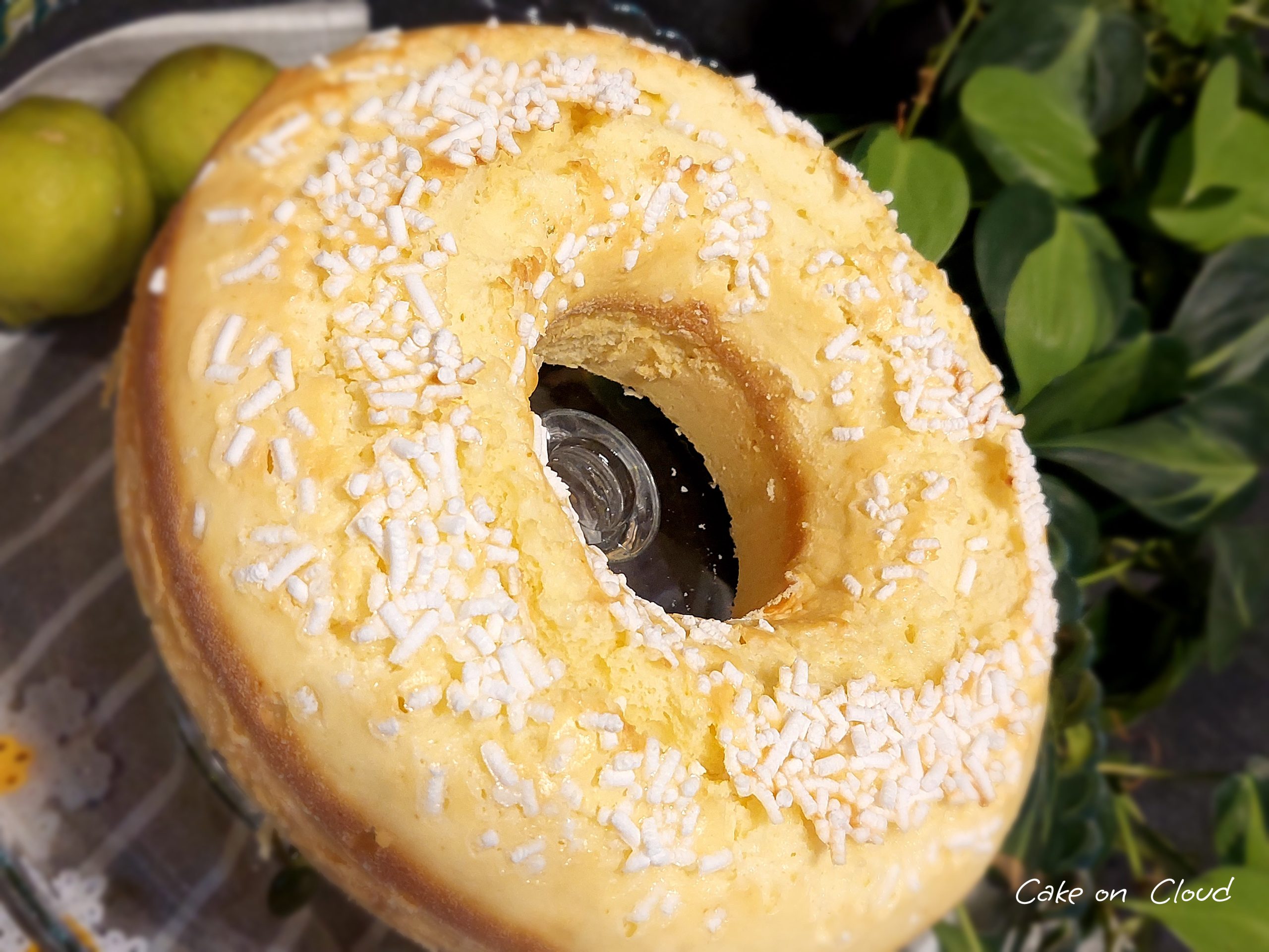 Ciambella ricotta e limone