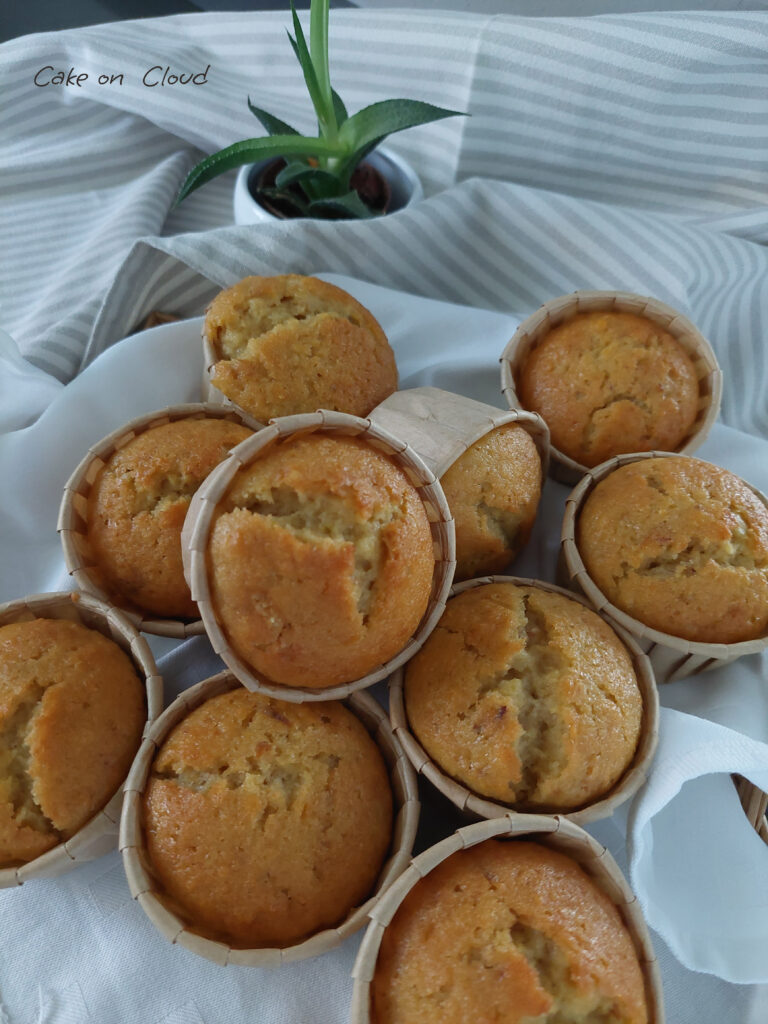 Muffin alla pesca