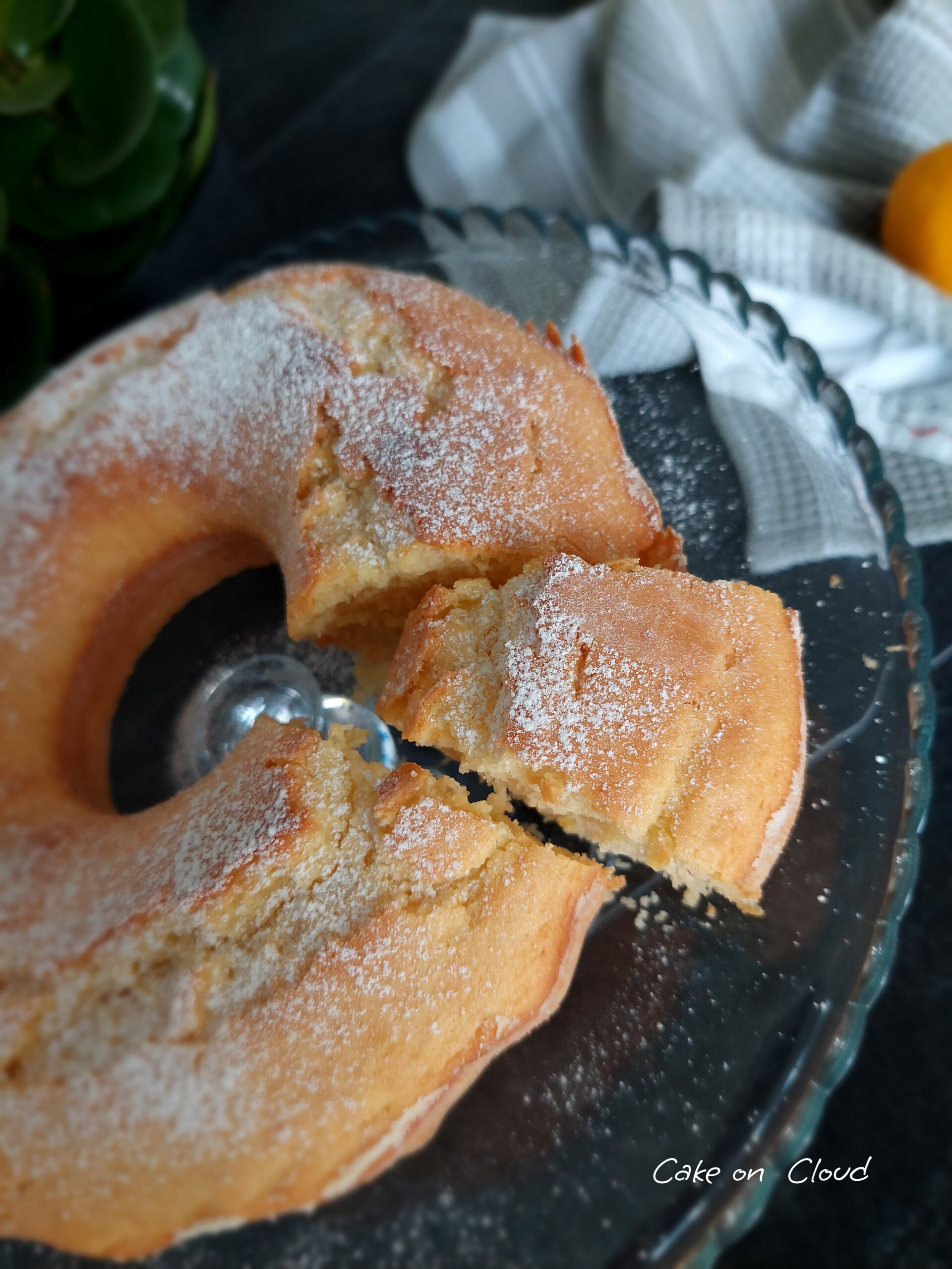 Ciambella limone e yogurt greco