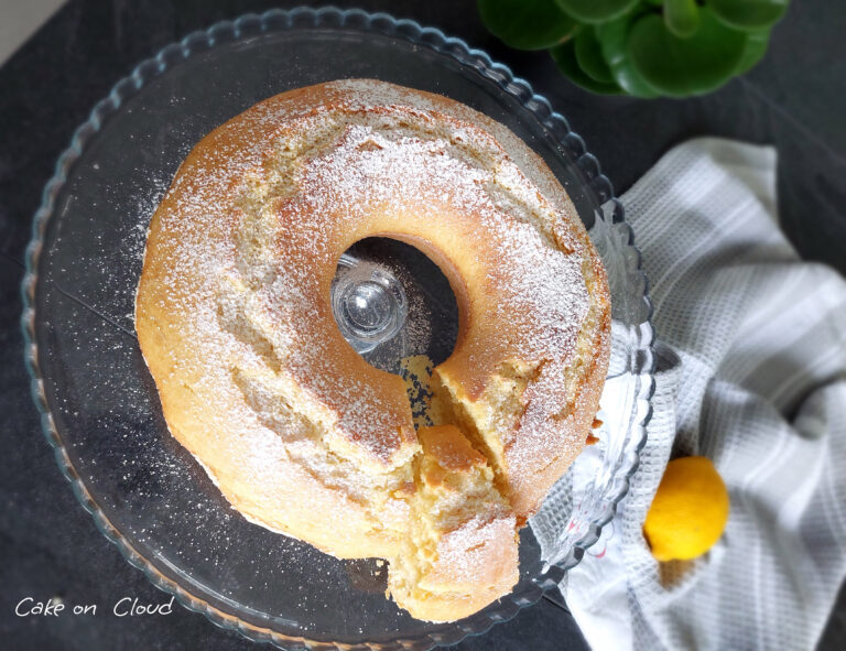 Ciambella limone e yogurt greco