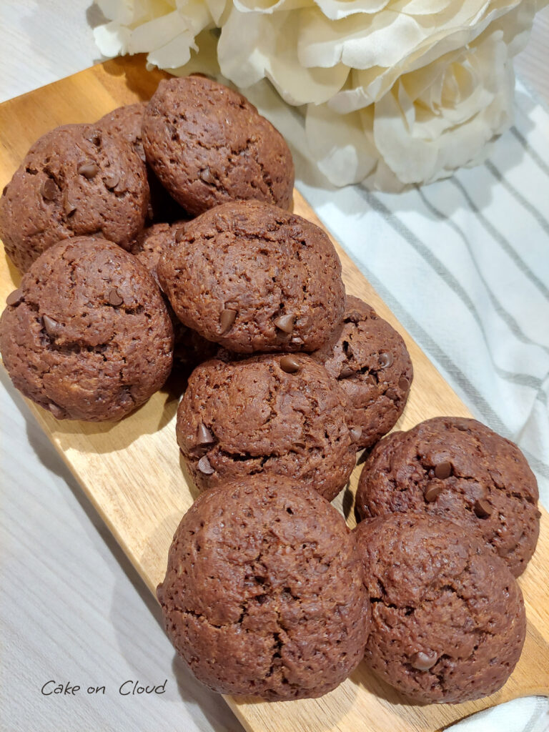 Biscotti cioccolato e arancia vegani