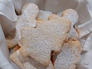 Biscotti di Natale - frolla e confettura