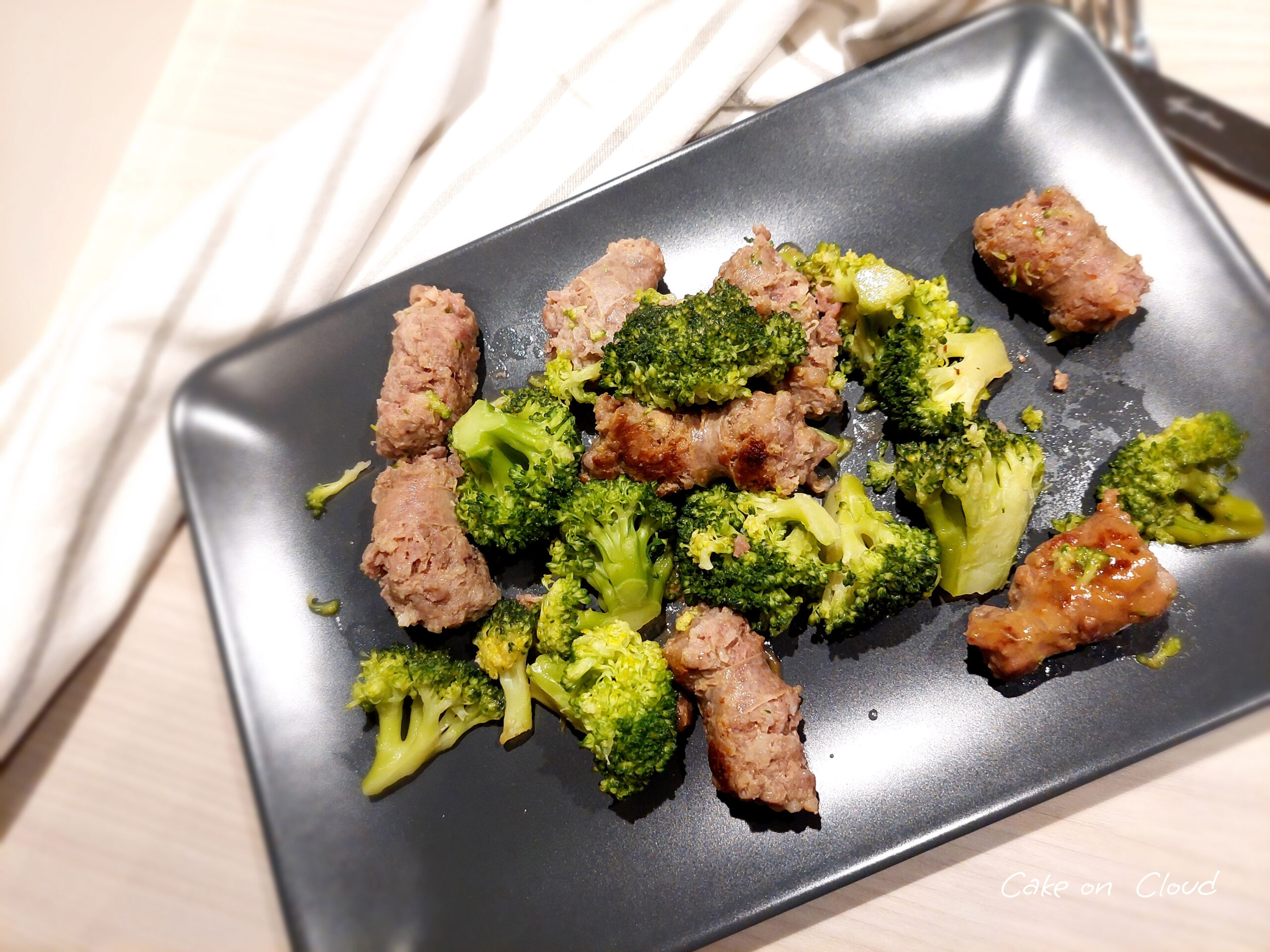 Broccoli e salsiccia