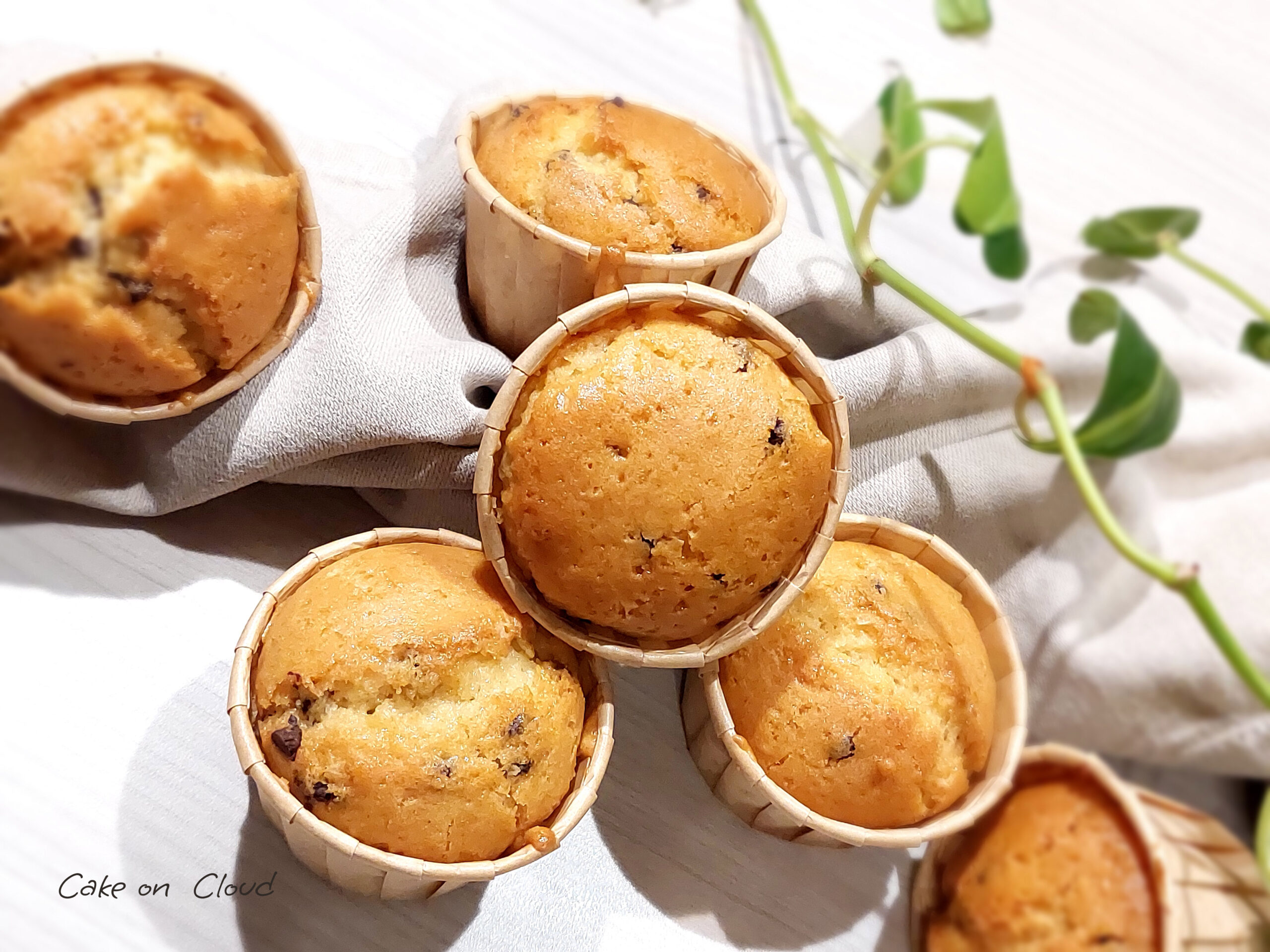 Muffin arancia vegan