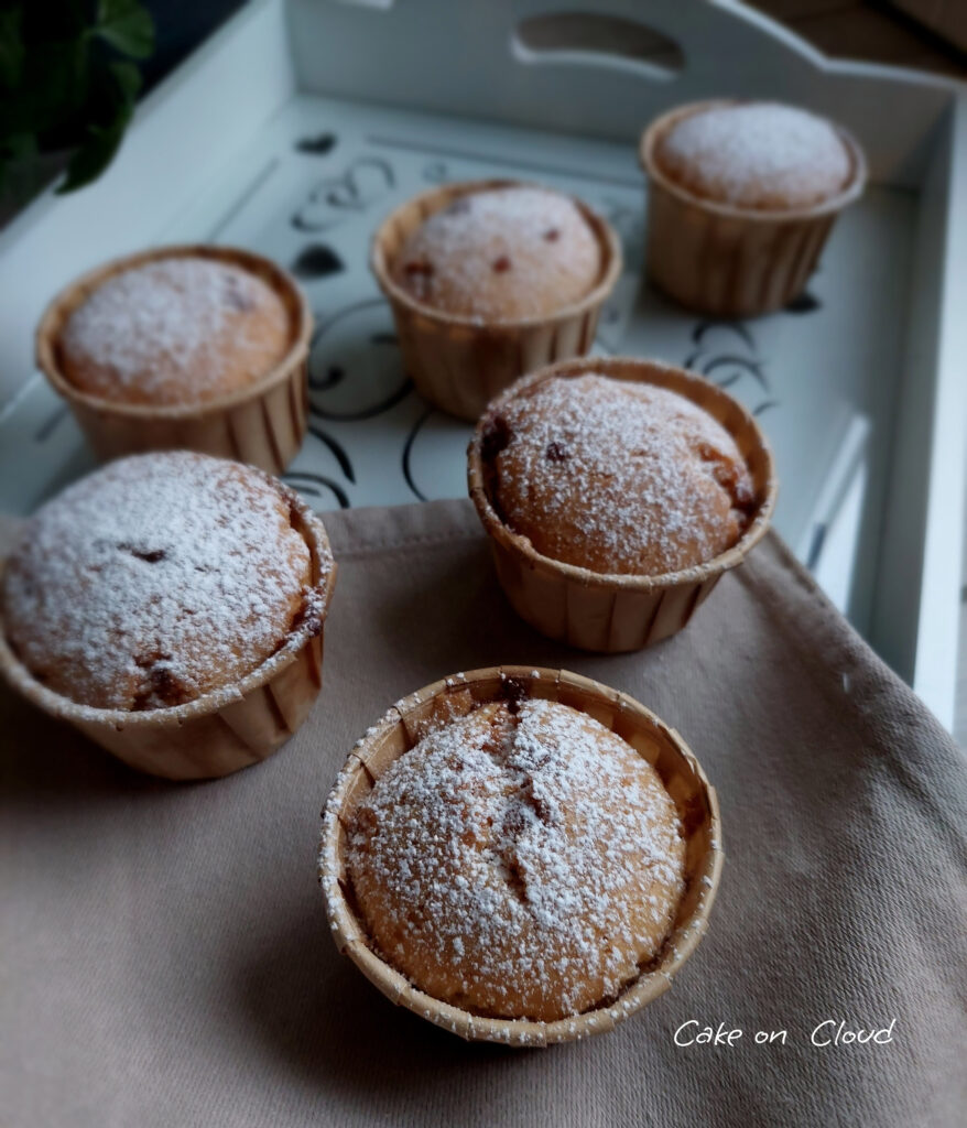 Muffin alla mandorla vegani