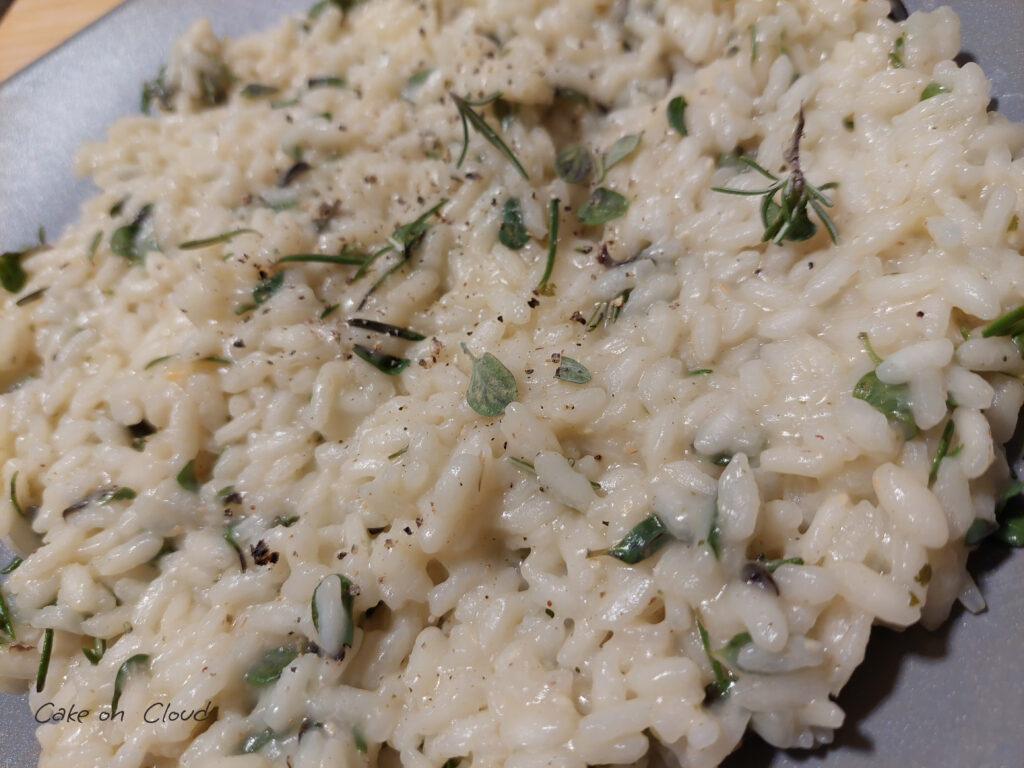 Risotto alle erbe aromatiche