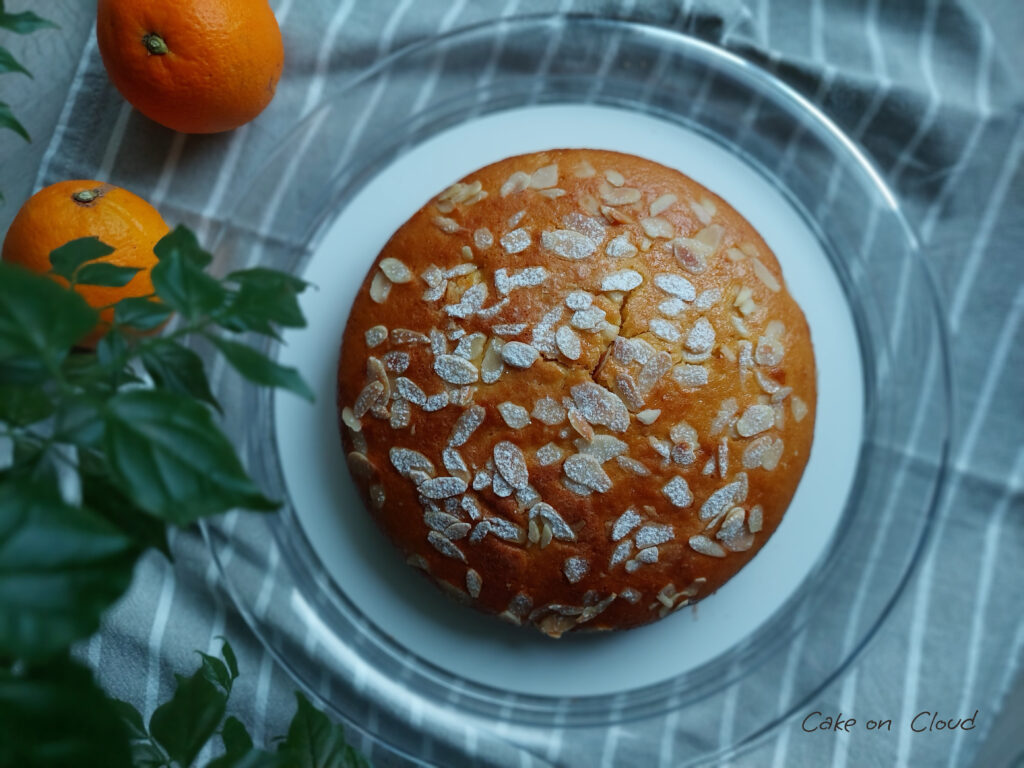 Torta arancia e mandorle