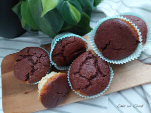 Muffin kiwi bicolore senza glutine