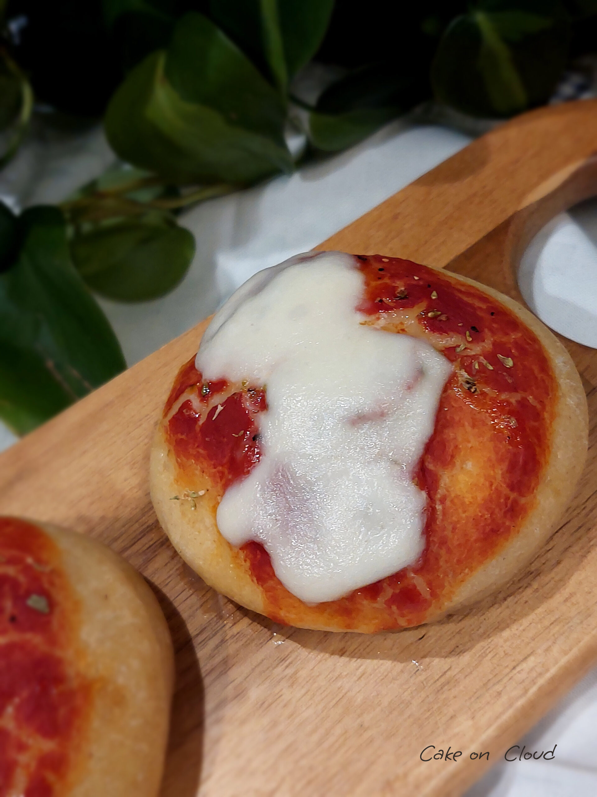 Pizzette soffici rosse