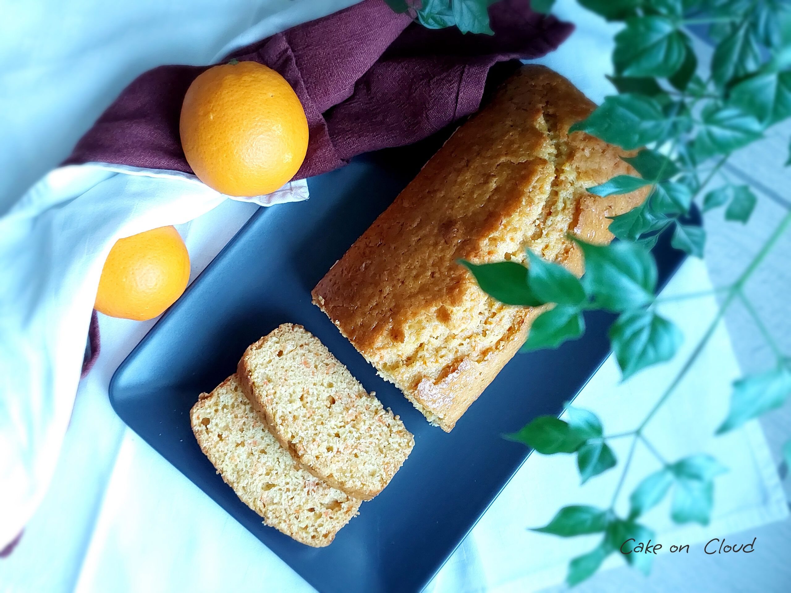 Plumcake arancia e carote