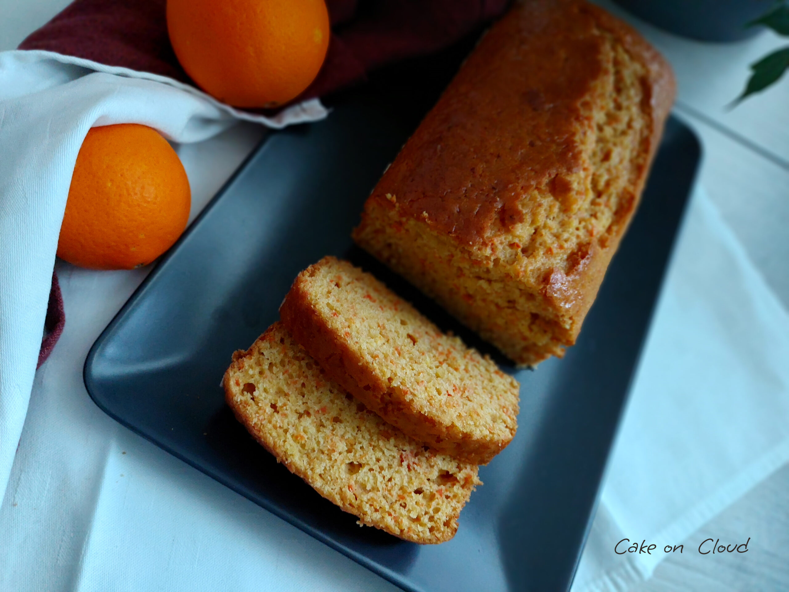 Plumcake arancia e carote