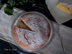 Torta soffice arancia e limone