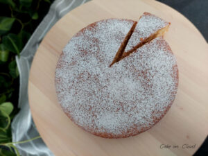 Torta mango e cocco