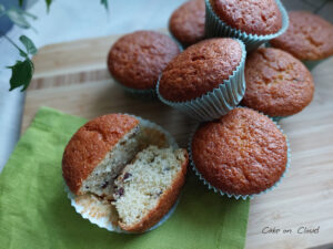 Muffin kiwi e gocce di cioccolato