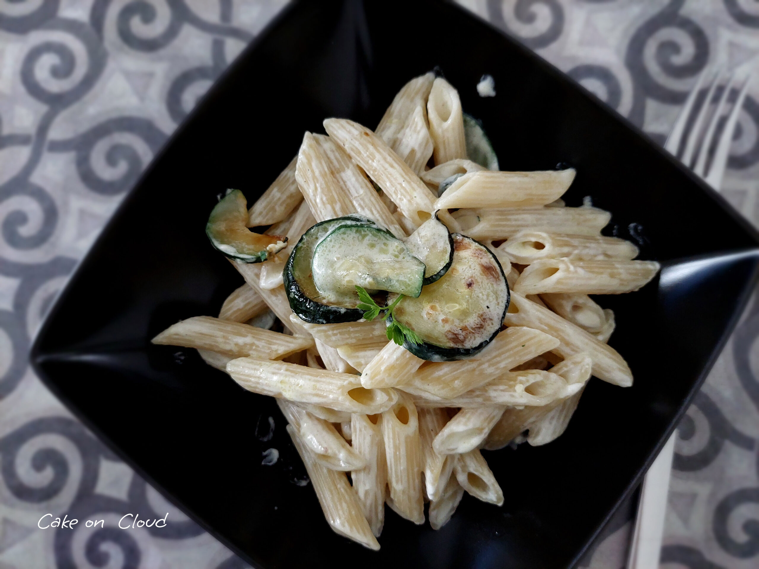 Pasta zucchine e philadelphia