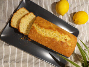 Plumcake limone e semi di papavero