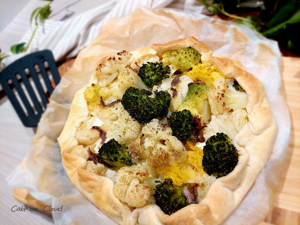 Torta salata ai cavolfiori