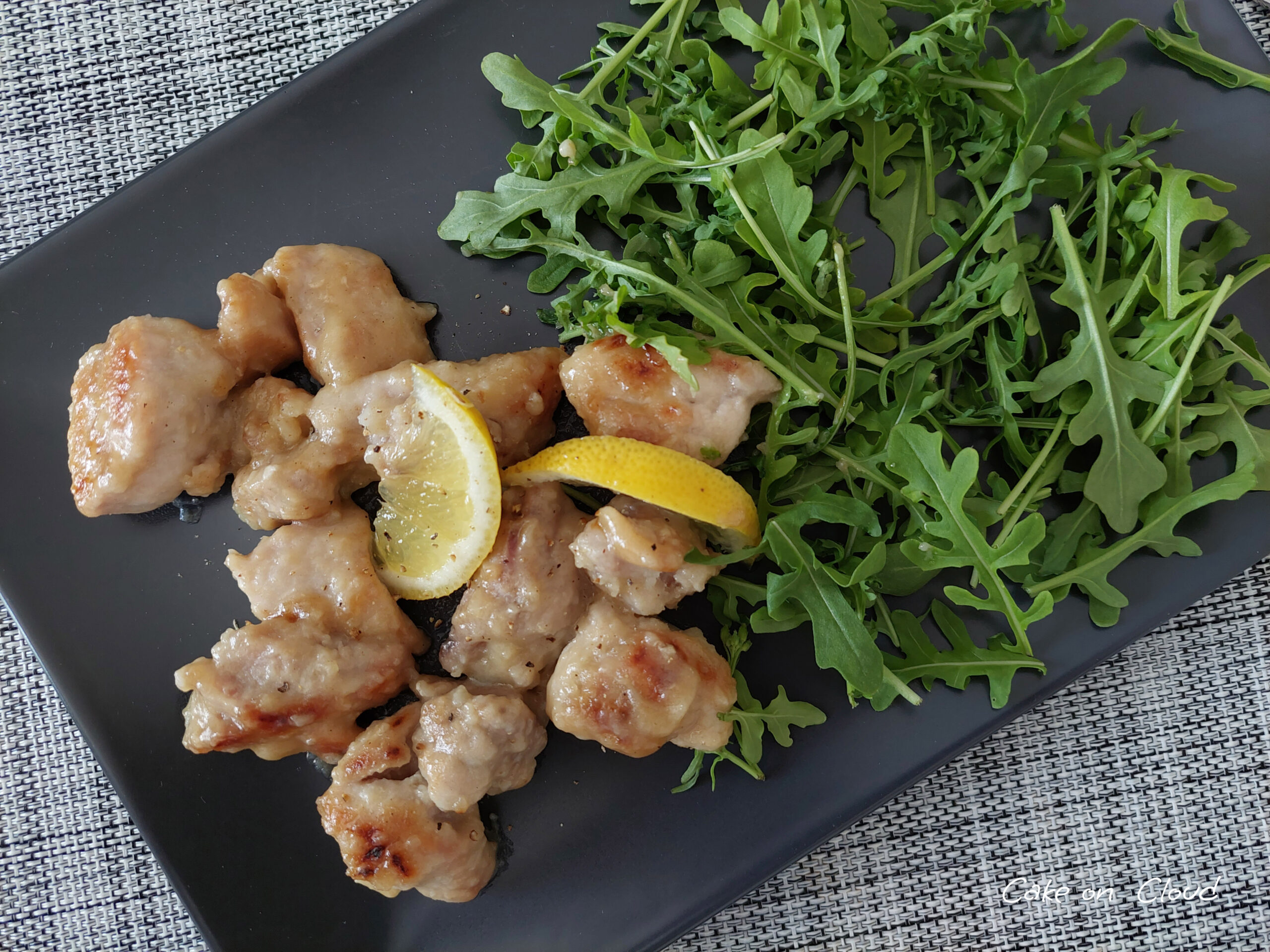 Bocconcini di pollo al limone