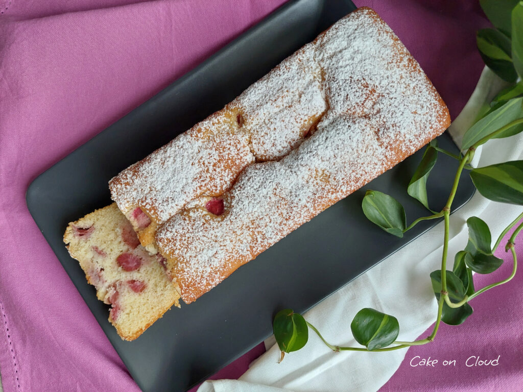 Plumcake alle fragole senza glutine