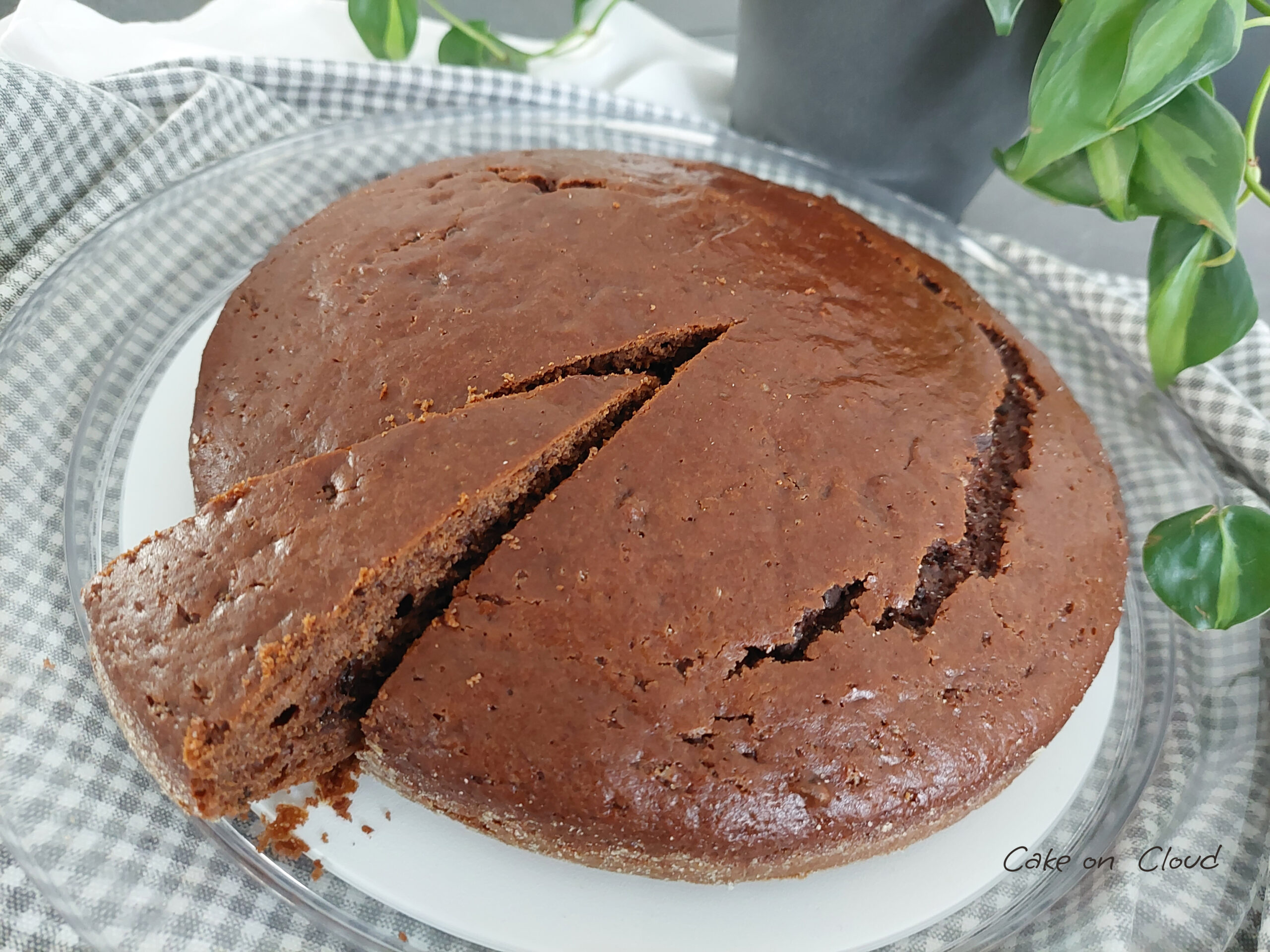 Torta cioccolato e ypgurt greco