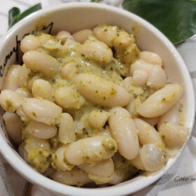 Fagioli al pesto