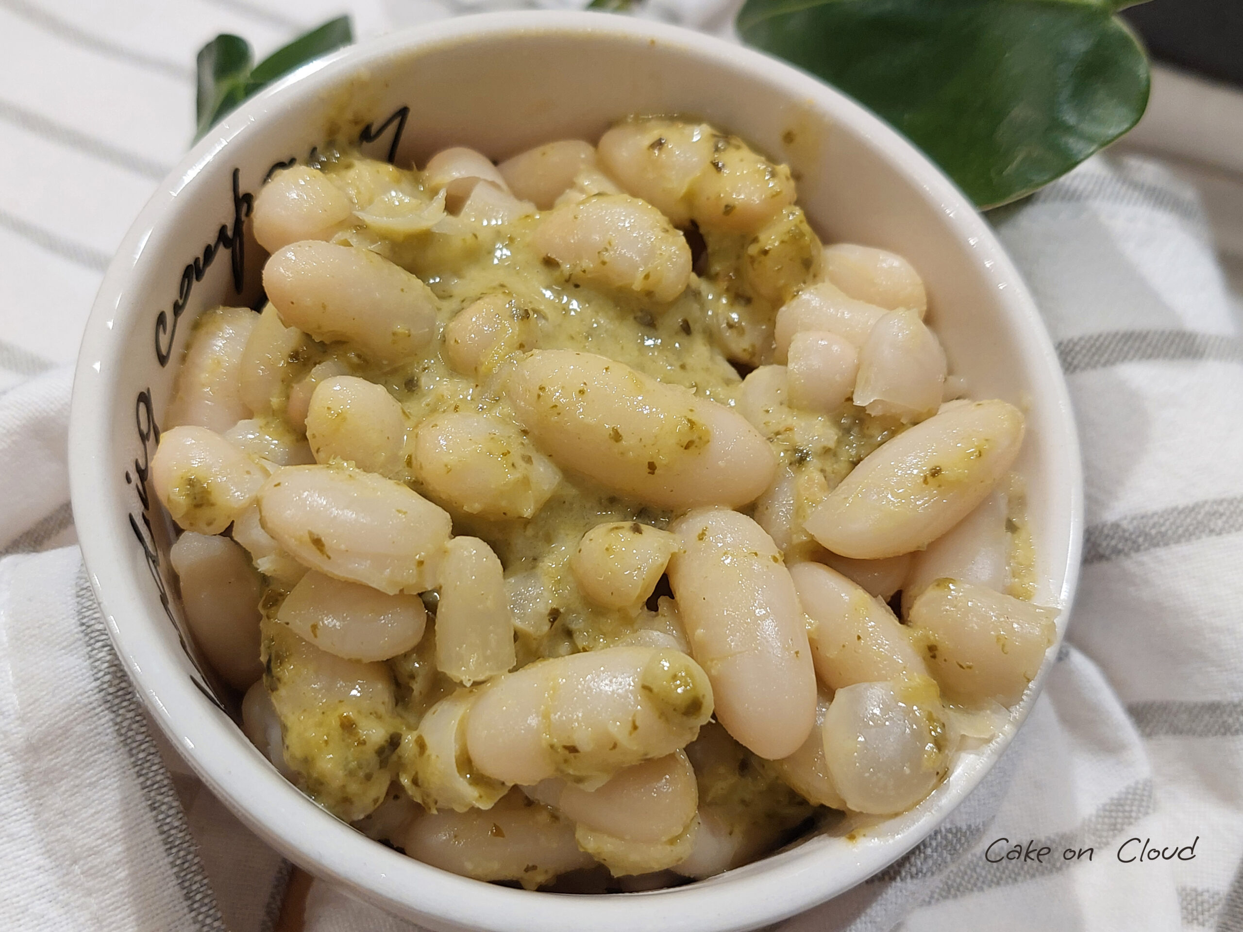 Fagioli al pesto