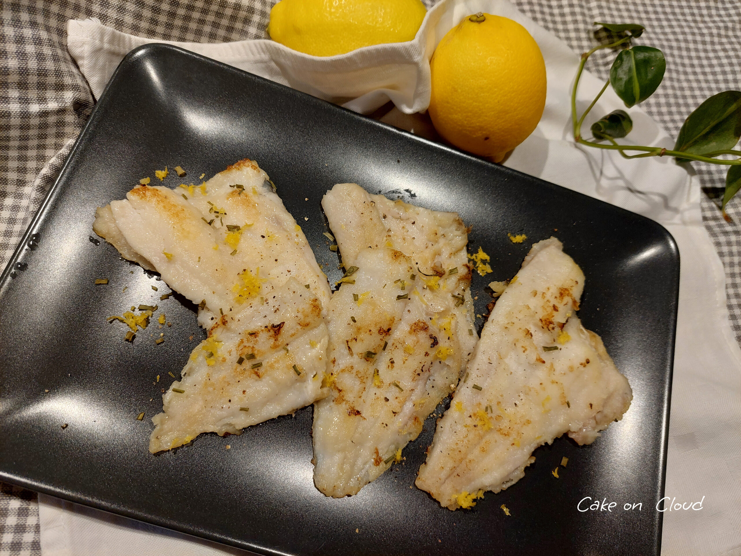 Platessa al limone