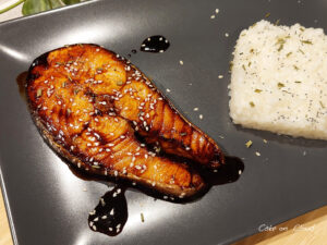 Salmone in salsa teriyaki