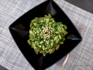 Pasta con pesto di rucola