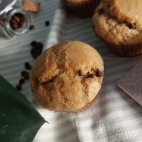 Muffin al caffè vegan