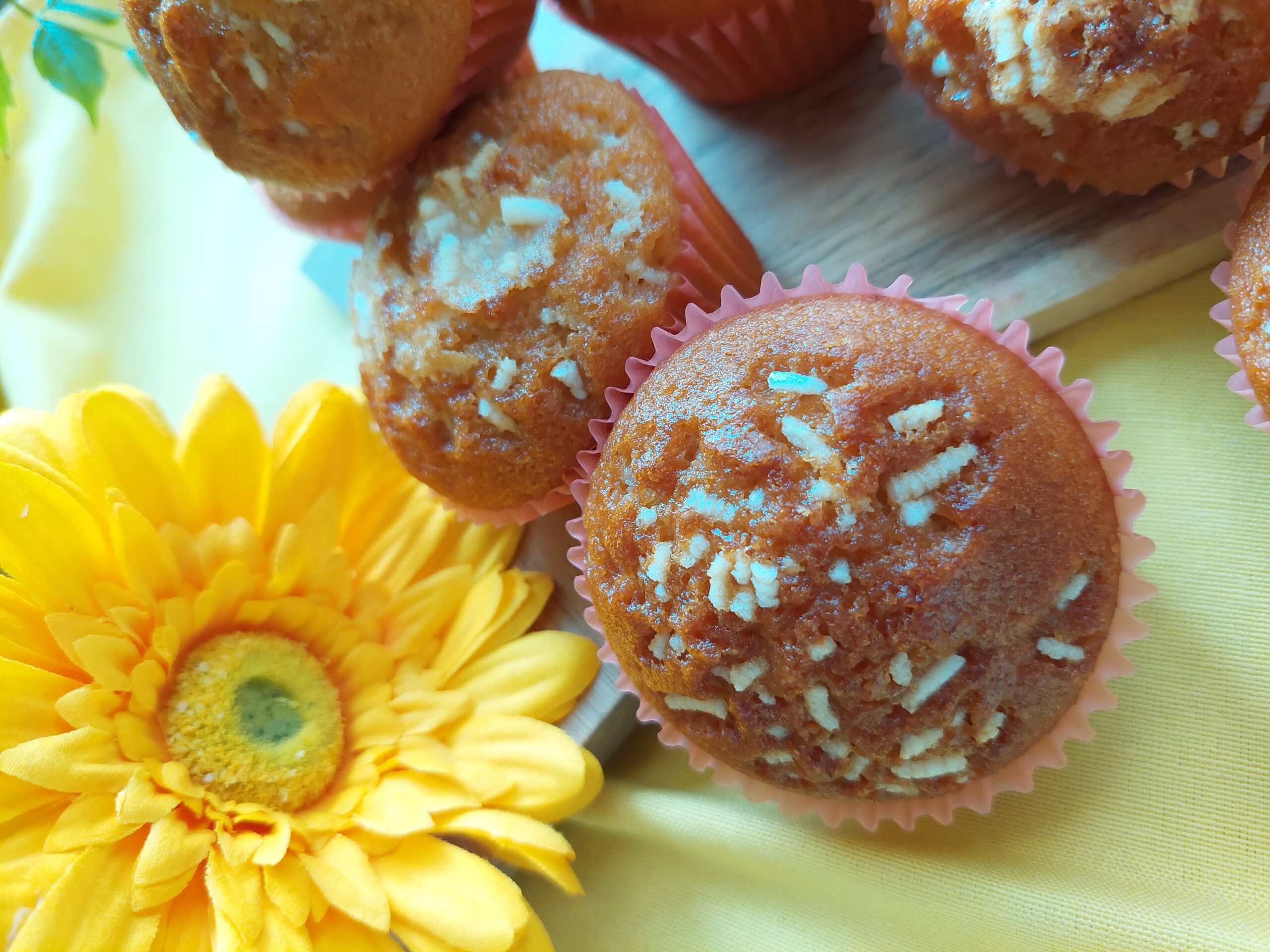 Muffin al succo di frutta