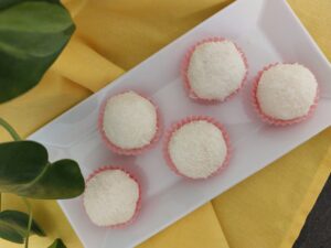 Palline cocco e ricotta